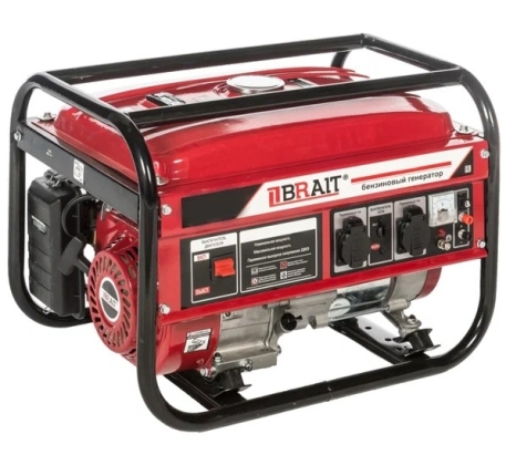 Генератор бенз. BRAIT BR-3600AL (2,5/2,8кВт,220В,50Гц,12В) 02.01.003.037 фото 1
