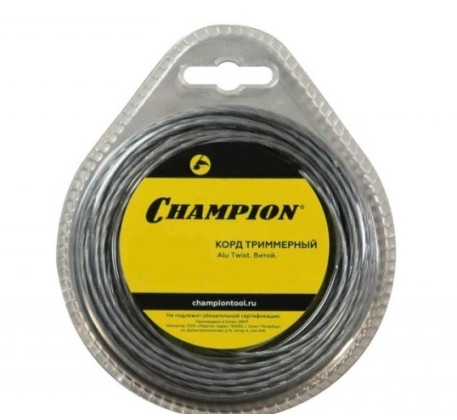 Корд трим.CHAMPION Alu Twist 2.4мм*40м (витой) C7063 фото 1
