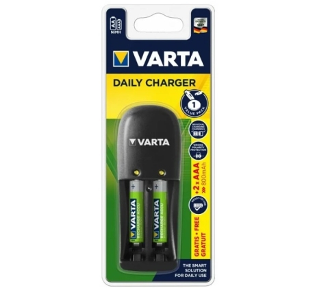 Зарядное устройство VARTA Mini Charger+2xAAA 800мАч . фото 1