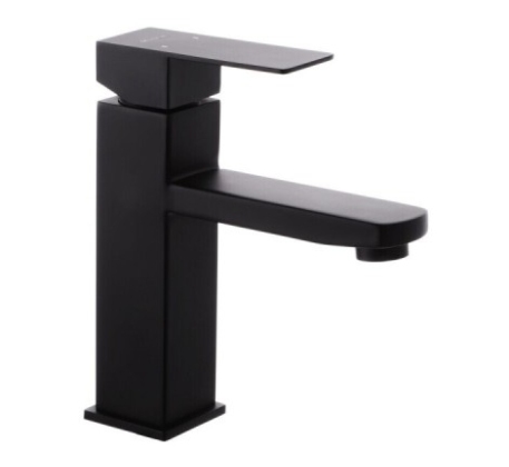 Cмеситель для умывальника MIXXUS KUB-001 BLACK /CR0410/ фото 1